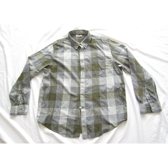 Men Narragansett Traders Cotton Flannel Button Up Long Sleeve Shirt Sz 2XL-MT177 - Picture 1 of 10